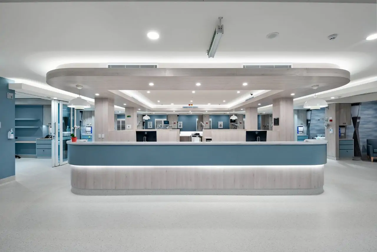 IPA Corian Healthcare Westmead Maternity Baby Corian Raincloud